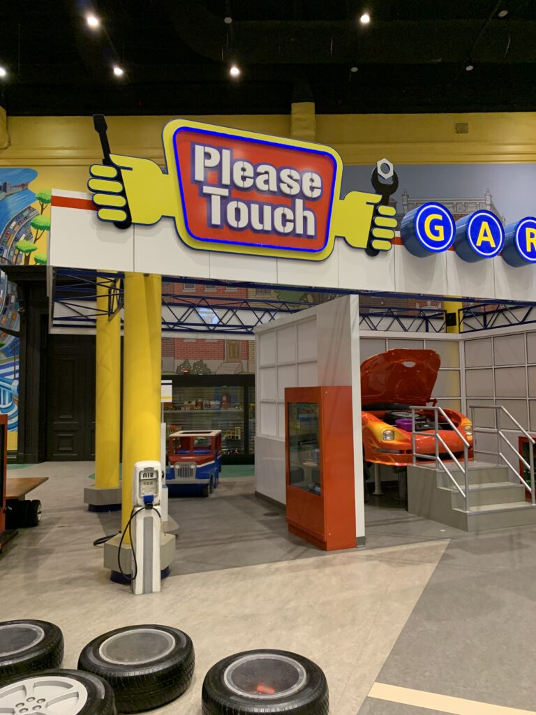 Please Touch Museum gas station