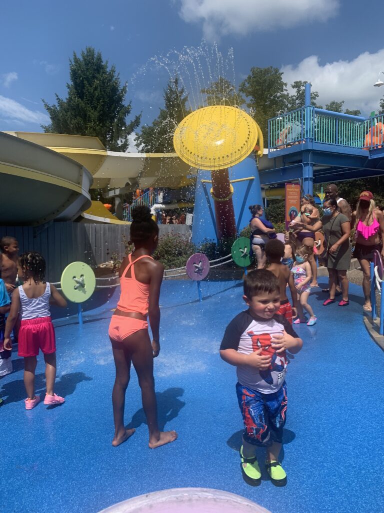 Sesame place water works