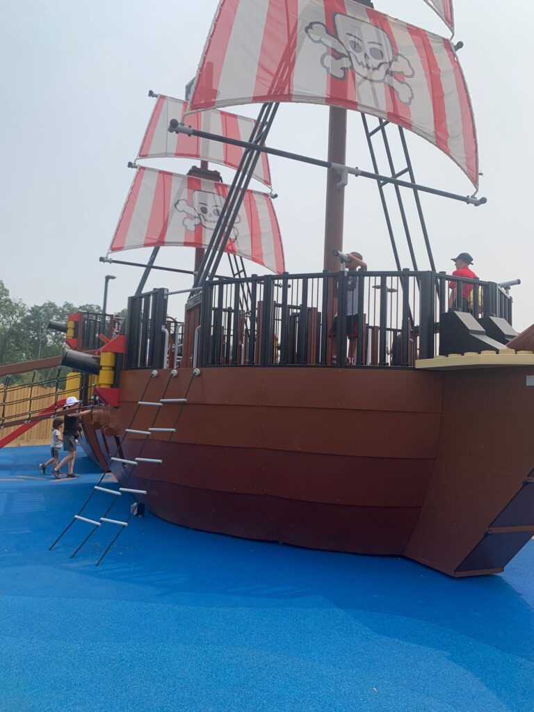 Pirate ship at Legoland ny