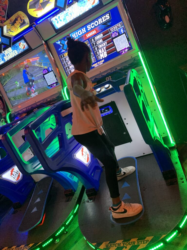 Summer at the arcade 
